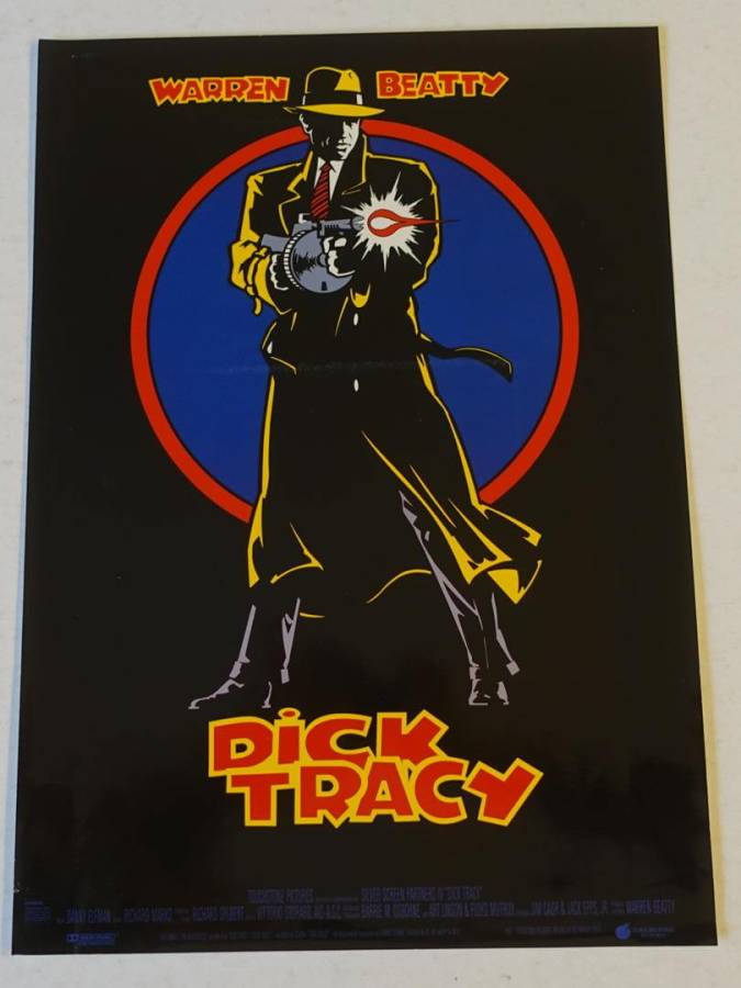 Dick Tracy originales deutsches A3 Filmplakat